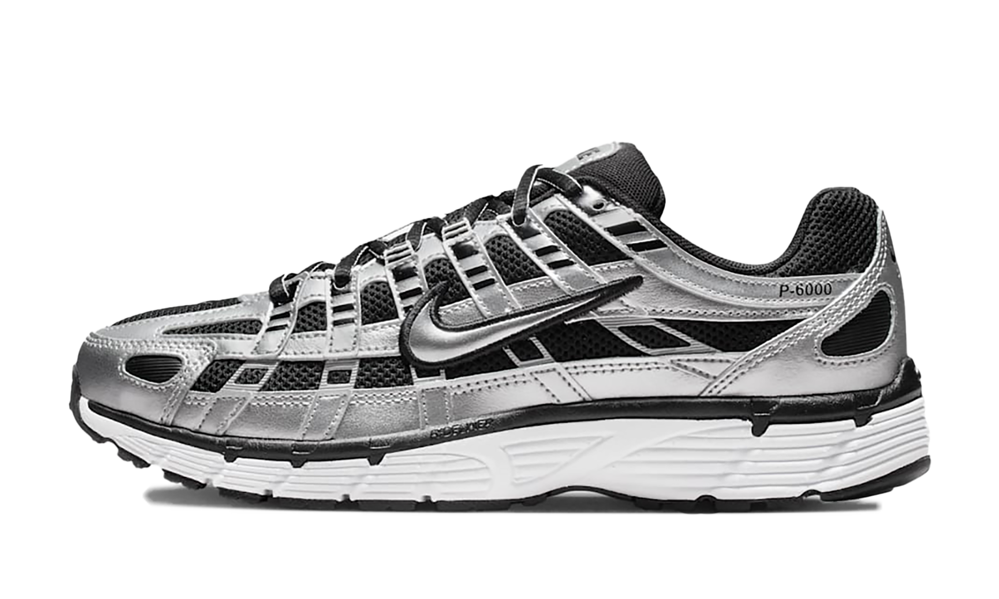 P-6000 Womens "Metallic Silver Black'" BV1021-013